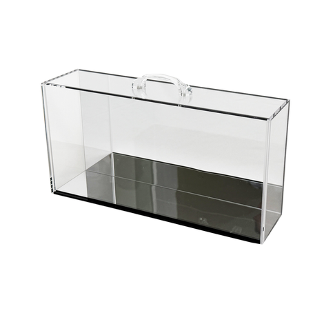 Plexiglass Handle Box with Inner Mirror