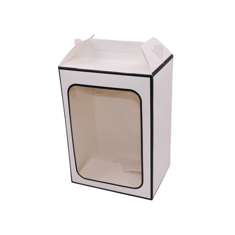 White Paper Window Boxes in 3 Sizes