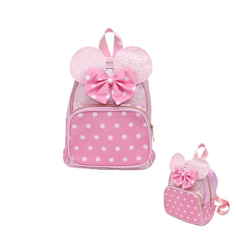 Kids Backpack with Ears & Bow 24×20×10cm