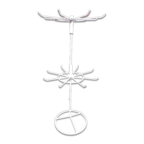 Metal Keyring Display Stand 13.5×43cm