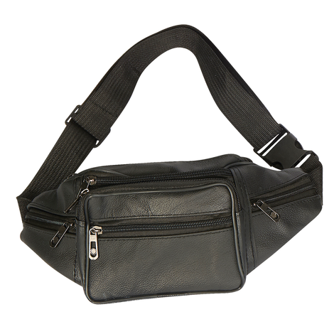 Leather Waist Bag – 34x11x9cm 