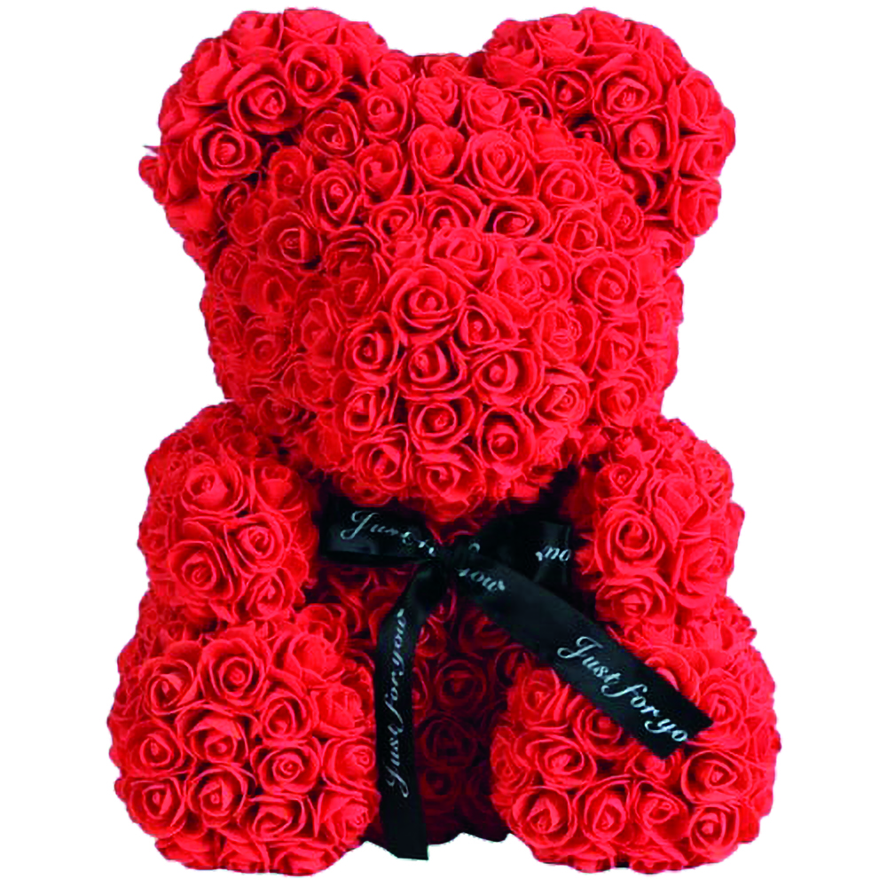 Rose Bear, 25 cm